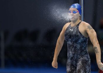 Bia Dizotti e Leticia Fassina ganham prata e bronze nos 1500 para fechar o TYR Pro Swim Series