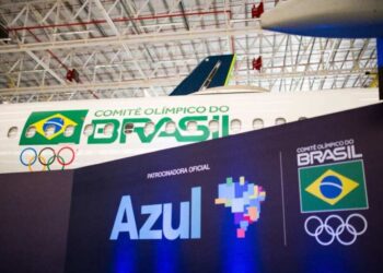 Azul é a patrocinadora oficial do Comitê Olímpico do Brasil