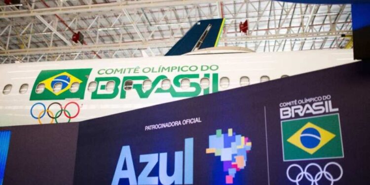 Azul é a patrocinadora oficial do Comitê Olímpico do Brasil