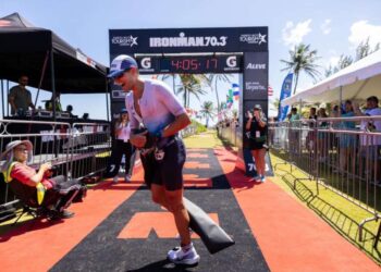 Matheus Martin é o campeão do Ironman 70.3 Porto Rico