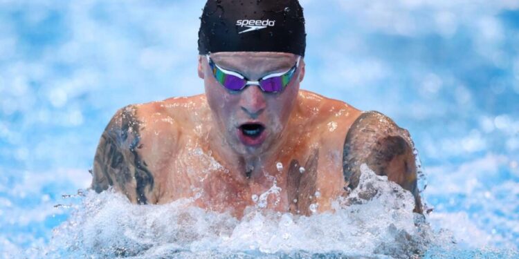 Adam Peaty 57.94 melhor tempo do mundo de 2024 e classifica para terceira olimpíada