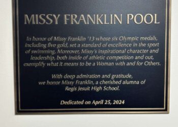 Missy Franklin virou nome de piscina