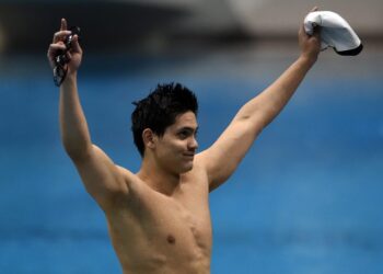 Foi assim anunciada a aposentadoria de Joseph Schooling na TV de Singapura