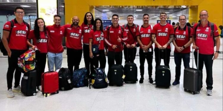 10 nadadores do Sesi na seletiva olímpica dos países baixos