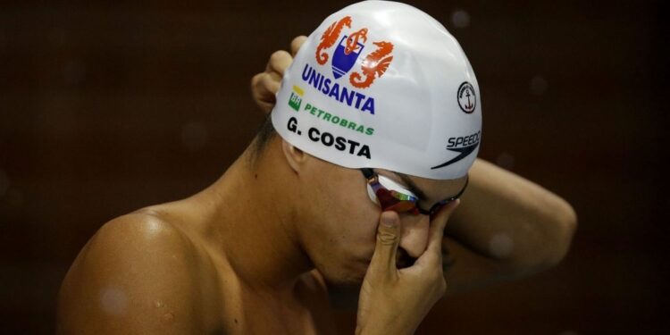 Guilherme Costa vence os 400m livre do TYR Pro Swim Series de San Antonio