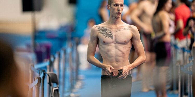Florian Wellbrock vence 1500 livre e garante sua única prova de piscina em Paris