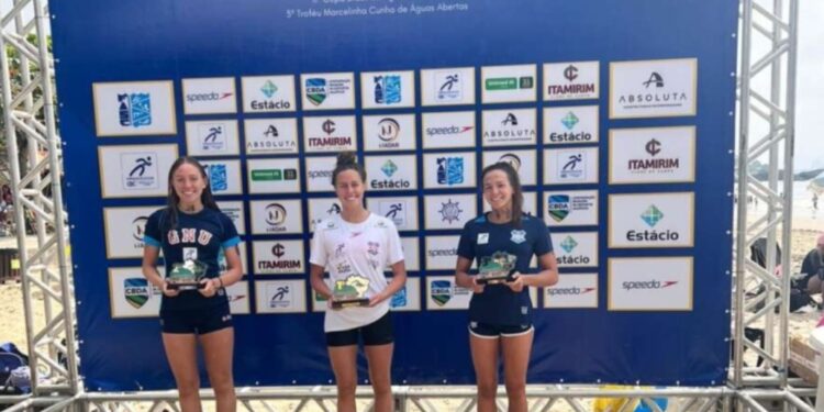 Viviane Jungblut e Bruce Hanson vence 10k do Brasileiro de Águas Abertas, saiba aqui a formação das seleções!