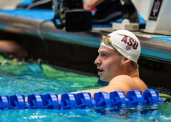 Qual o programa de Leon Marchand até a seletiva olímpica da França