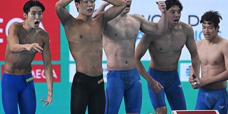 Natação da Coreia do Sul tem 12 nadadores para os Jogos Olímpicos de Paris 2024