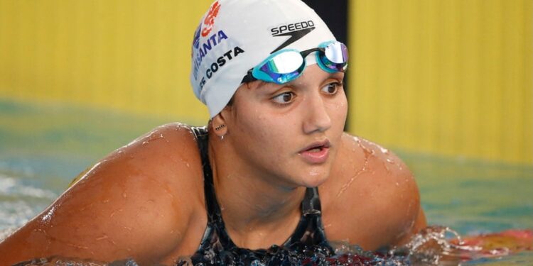 Clube do 54 foi atualizado na natação feminina