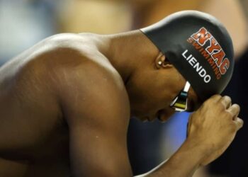 Joshua Liendo bate recorde canadense e fica muito perto dos 49 segundos nos 100m borboleta