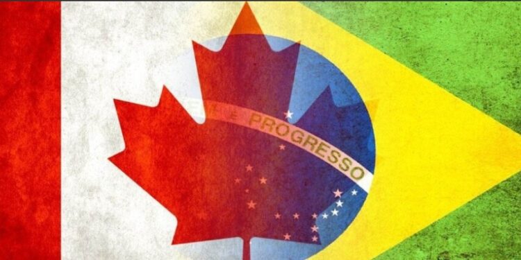 Comparando os revezamentos do Brasil e Canadá para os Jogos Olímpicos de Paris 2024