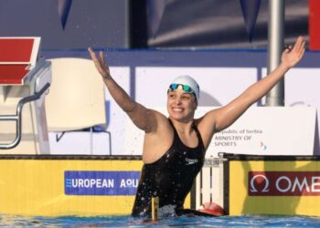 Camila Rebelo bate recorde nacional e se torna a primeira campeã européia da história de Portugal