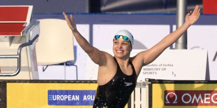 Camila Rebelo bate recorde nacional e se torna a primeira campeã européia da história de Portugal
