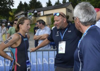 Diretor de águas abertas da França Stephane Lecat não está preocupado com a situação do Sena