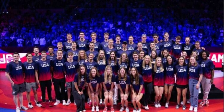 Quem são os 46 nadadores que irão representar os Estados Unidos em Paris 2024