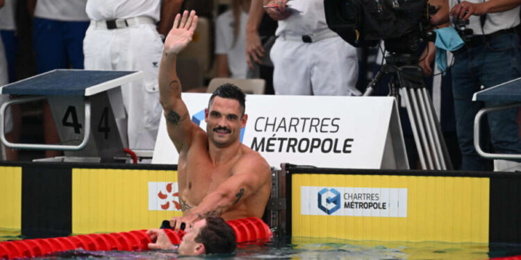 Florent Manaudou fez seu melhor tempo de 50m livre desde o Rio 2016