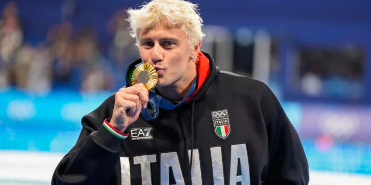 Quadro de medalhas ao final do dia 2 de Paris