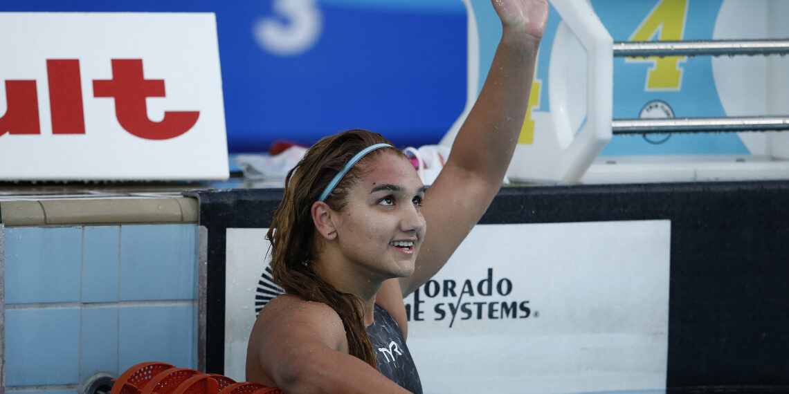 Maria Fernanda Costa bate novo recorde sul-americano no Finkel