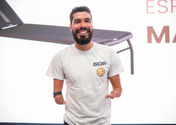 Daniel Dias visita Feira Expolazer e faz previsões de muitas medalhas em Paris