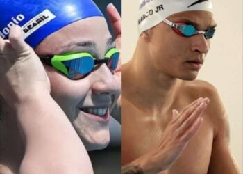 Fernanda Celidônio & Marco Antônio Ferreira Júnior na seleção para o Mundial de Piscina Curta