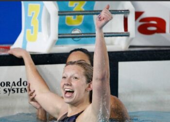 Dois brasileiros: Caribé e Stephanie Balduccini no Top 25 dos nadadores de destaque NCAA 2025