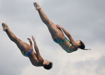 Anna Lúcia Santos e Rafael Max conquistam primeira medalha de ouro do Brasil no Sul-Americano