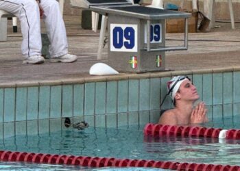 Lucas Dé nada 12 segundos abaixo do Recorde Brasileiro de Categoria 1500m livre infantil II