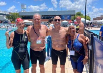 Recorde mundial para fechar a Copa Brasil Masters de Natação em Aracaju