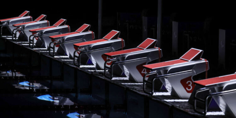 As piscinas da La Défense Arena já se foram…