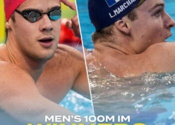 A mais nova bela briga da natação mundial: Leon Marchand x Noe Ponti nos 100m medley