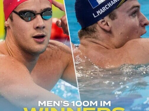 A mais nova bela briga da natação mundial: Leon Marchand x Noe Ponti nos 100m medley