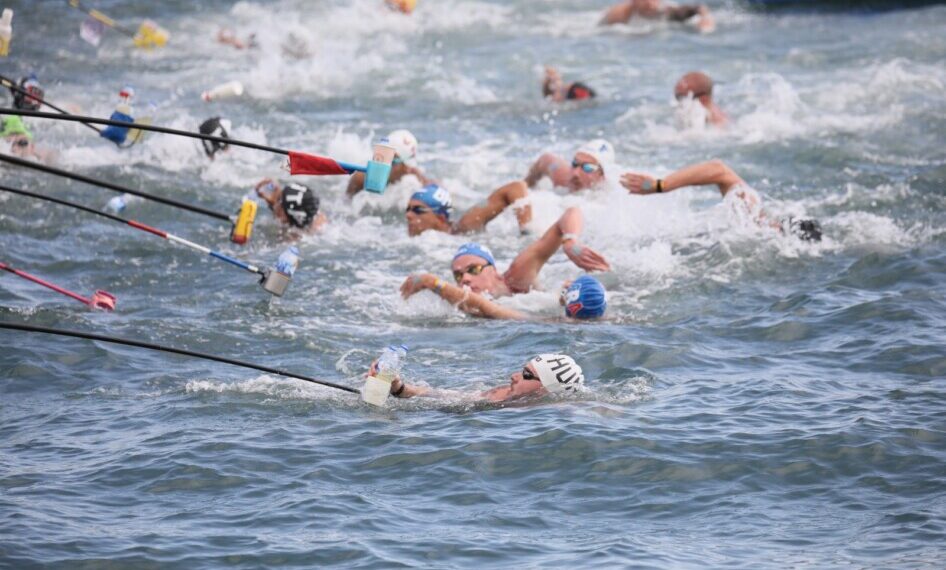 Brasileiras no pódio da Copa do Mundo de Águas Abertas