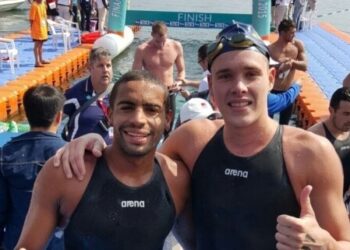 Águas abertas masculina do Brasil nos 10k: Segundo Sul-Americano sem medalhas e 10 anos sem vencer