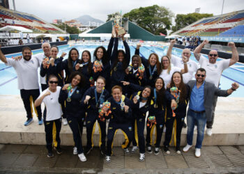 Brasil é campeão no Polo Aquático e águas abertas e encerra Sul-Americano com 84 medalhas
