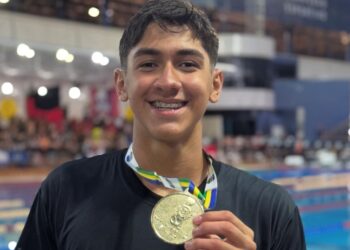 Confira a evolução dos 50m livre de Celso Luis Santos