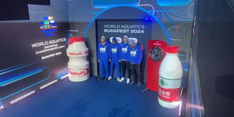 Progressão histórica foi recorde Sul-Americano 4x100m livre masculino