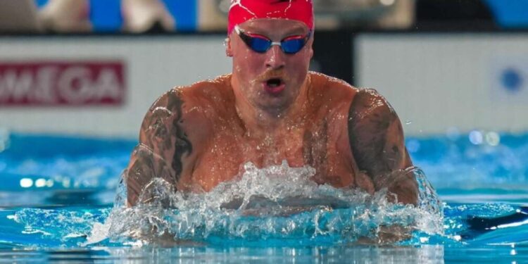 Adam peaty volta a nadar onde começou sua carreira