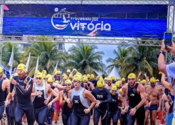 Os recordistas dos 7 km da Travessia da Vitória