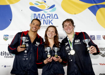 Unisanta domina as premiações individuais no Maria Lenk