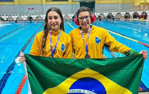 Duas pratas e a seleção brasileira paralímpica chega a 10 medalhas nas Ginasíades Sub15