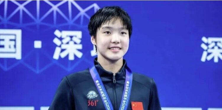 Quem é o novo fenômeno da natação chinesa: Yu Zidi, 12 anos de idade rumo ao Mundial de Singapura