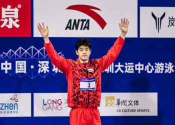 Zhanle Pan vence 50m livre, seu quarto ouro no Campeonato Chinês