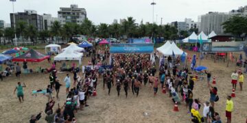 Maria de Almeida e Luiz Felipe Lebeis vencem os 7km da Travessia da Vitória 2025