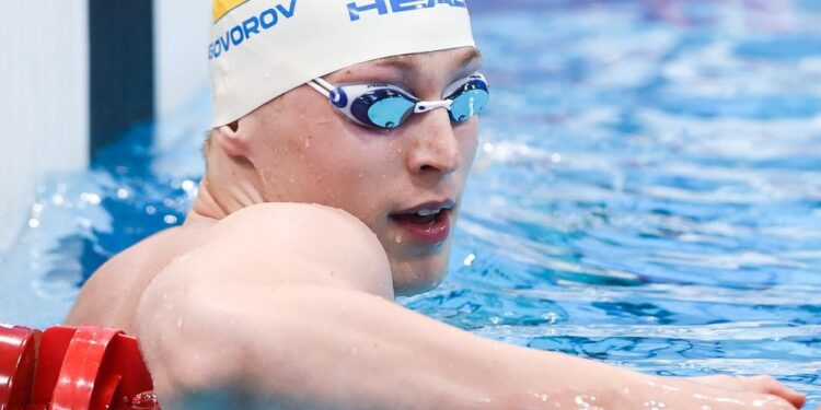 Recordista mundial 50m borboleta Andriy Govorov anuncia aposentadoria
