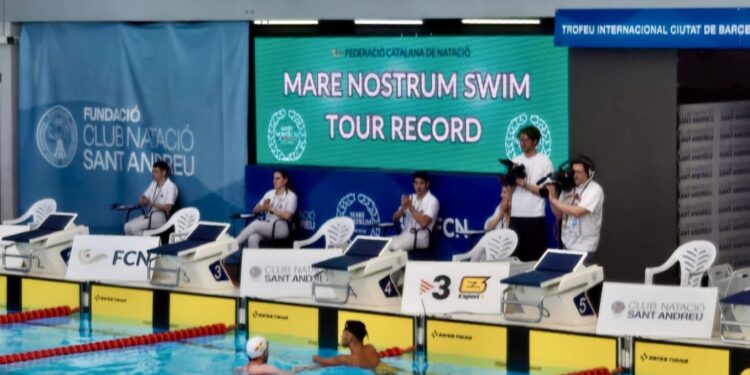 Daniel Wiffen bate recorde do Mare Nostrum dos 800m livre em Barcelona