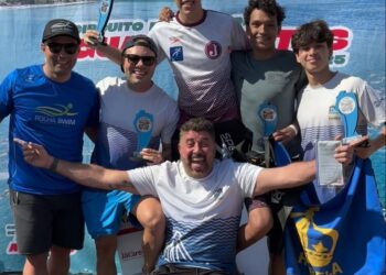 Ana Licia Sudo e Lorenzo Silva vencem na 5ª etapa do Circuito Maratona Aquática