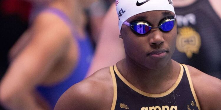 A relação 100 x 200m livre na seletiva americana