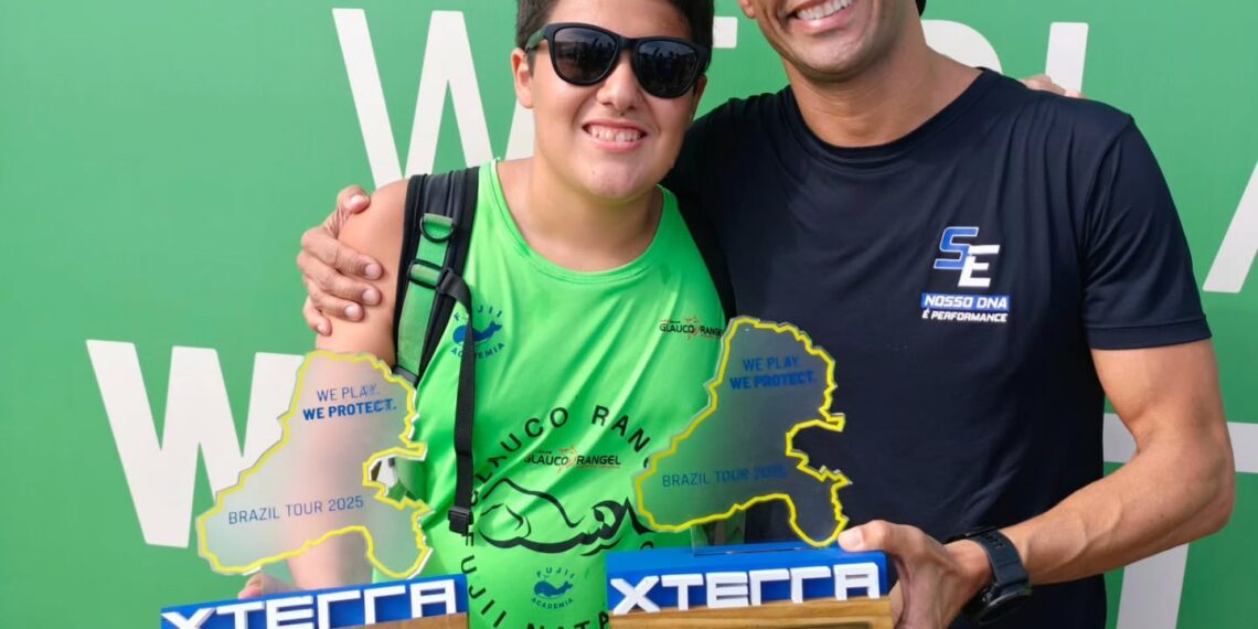 Renato Donha e Gloria Ribeiro vencem os 3 km do XTERRA Ilhabela