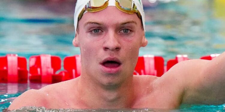 A última competição de Leon Marchand antes do Mundial de Singapura